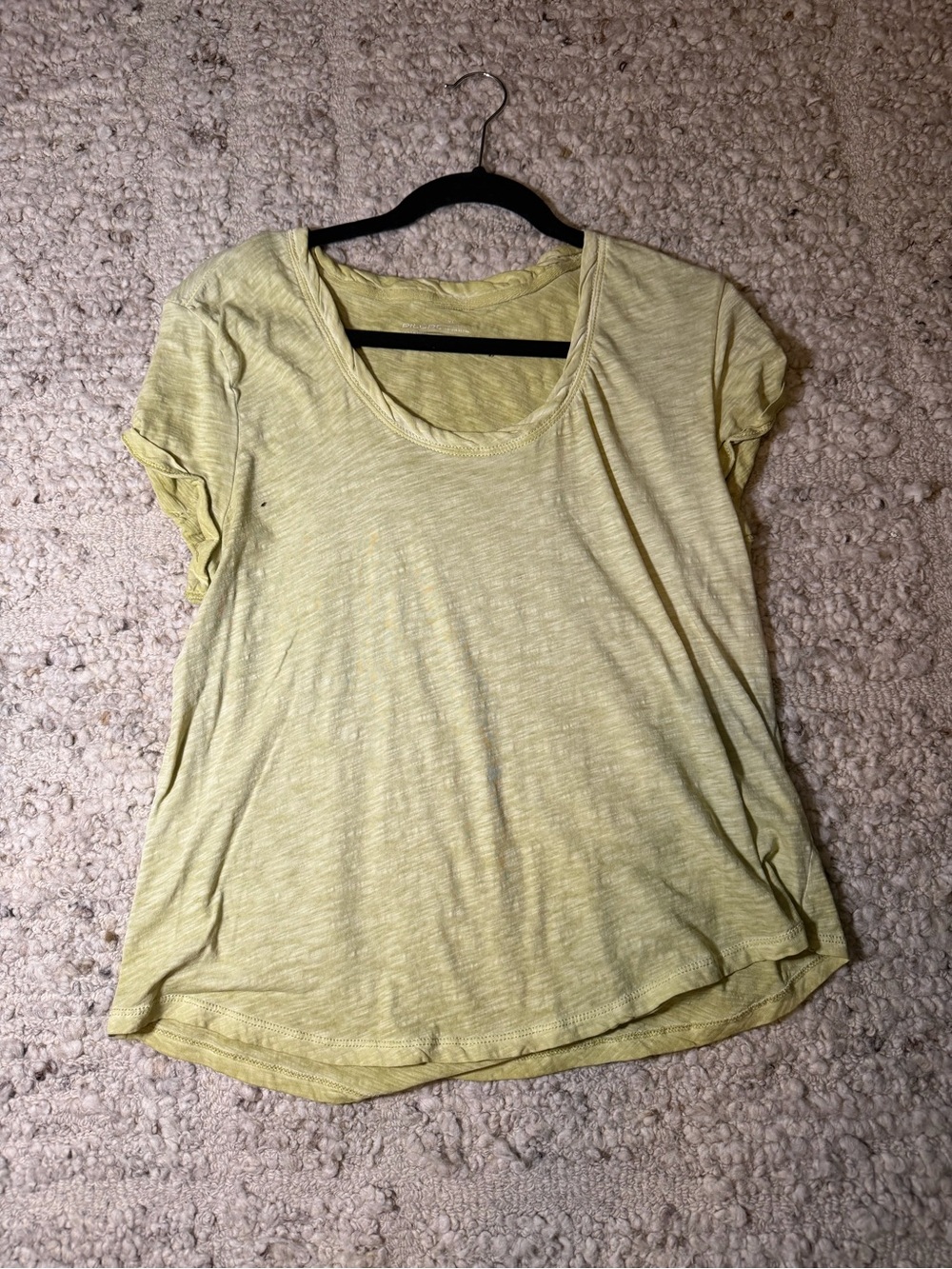 Pilcro Women’s Lightweight Scoop Neck Tee - Green
